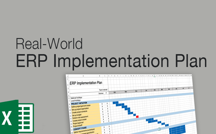 ERP Implementation Project Plan Approach Project Plan Template